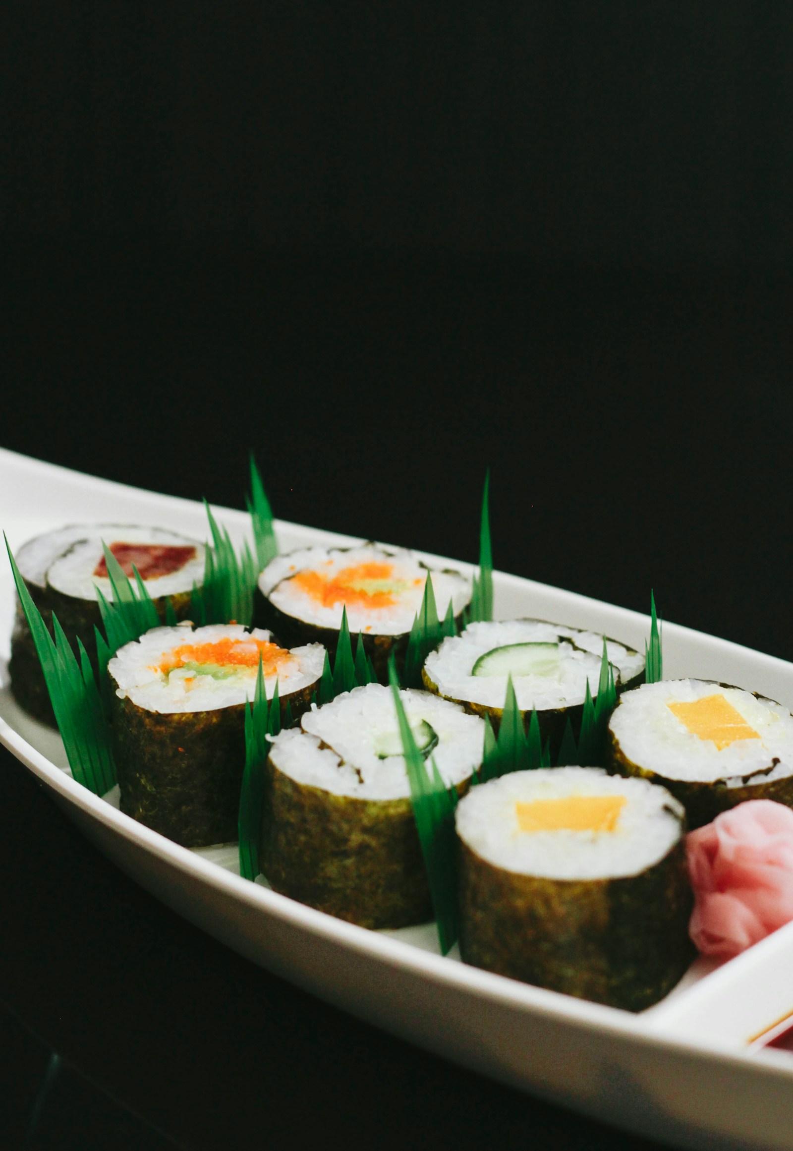 Sushi Edomae được trình bày tinh tế tại nhà hàng Nhật