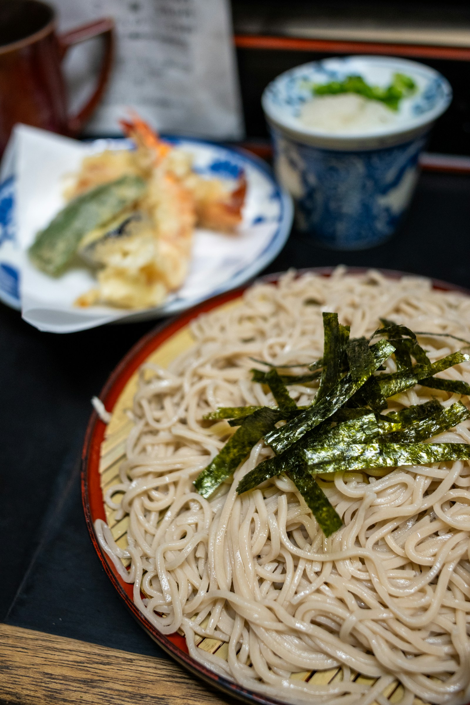 Tôm rau củ hải sản tempura Nhật Bản chiên giòn